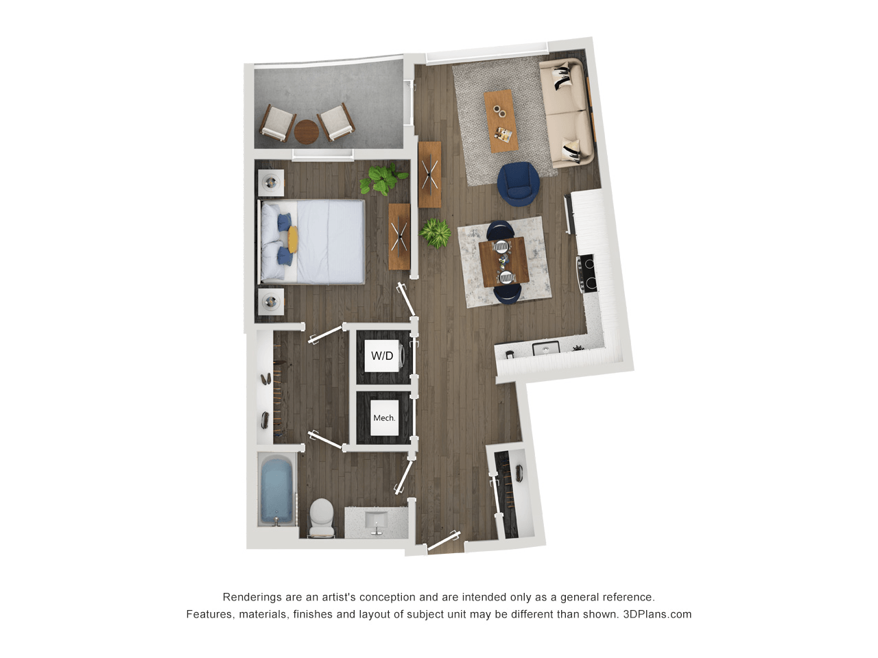 A1 floor plan